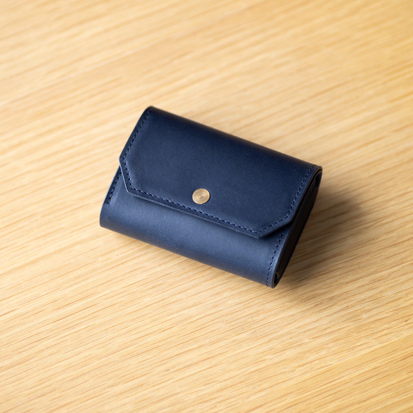 il modo mini 真皮三摺銀包