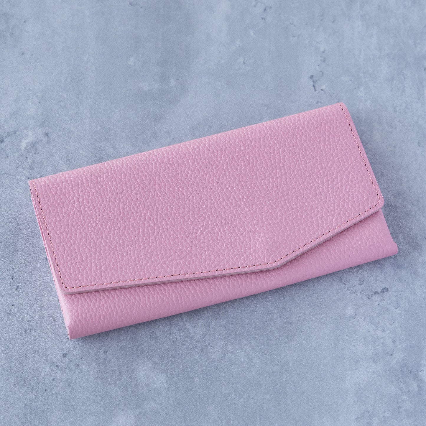 il modo concept 防水防刮真皮蓋式長銀包