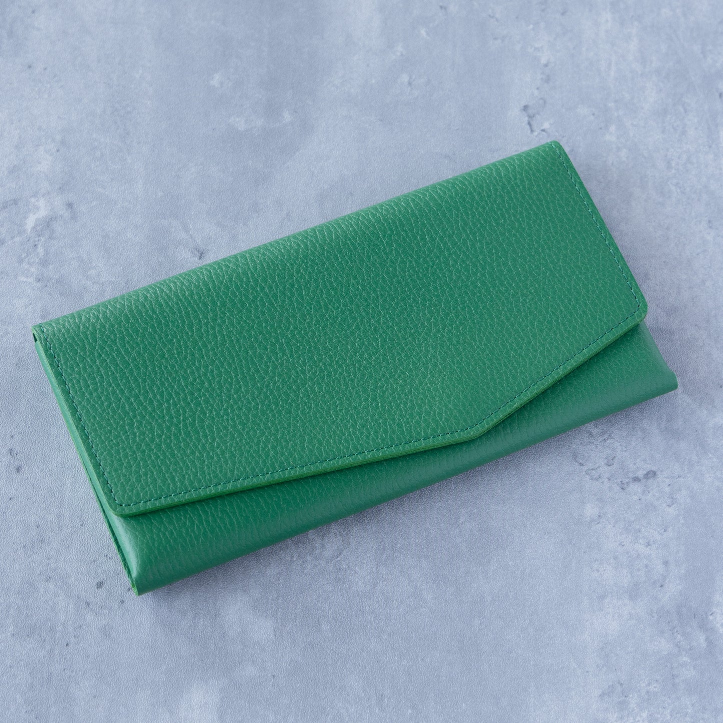 il modo concept 防水防刮真皮蓋式長銀包