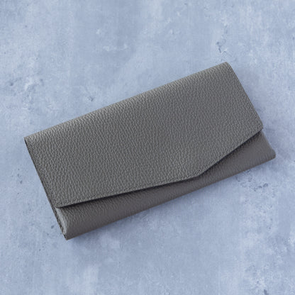 il modo concept 防水防刮真皮蓋式長銀包